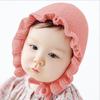 Winter Cute Newborn Baby Wool Handmade Knitting Ears Cap