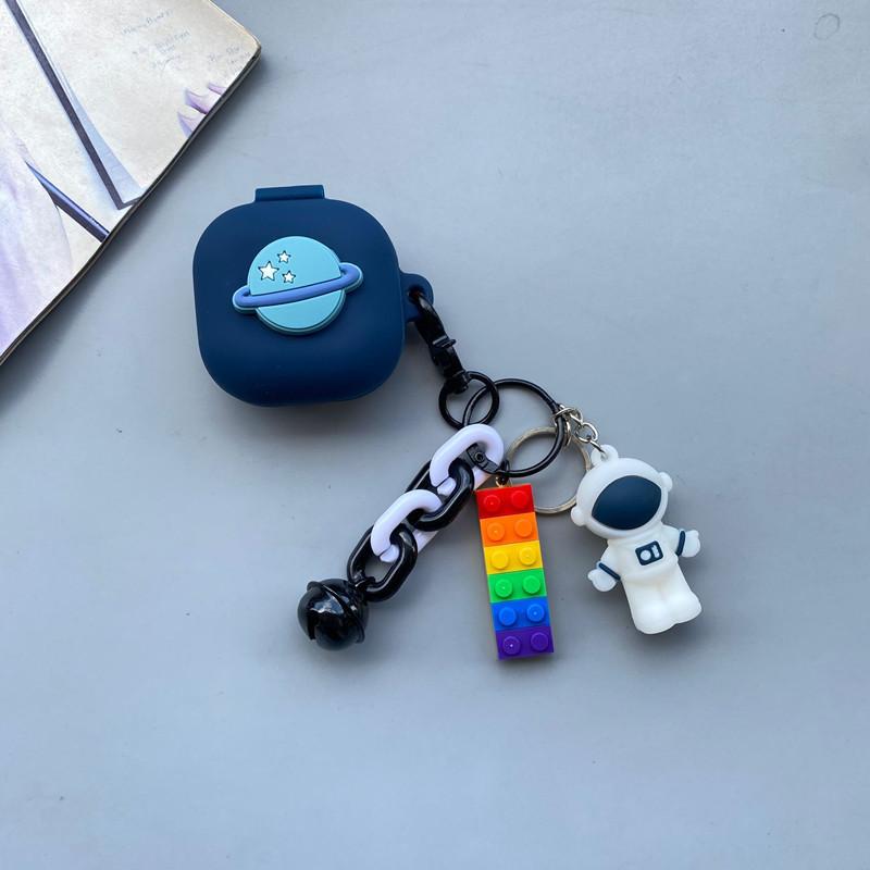 Применимый чехол для беспроводных Bluetooth-наушников Samsung Galaxy buds1/1pro, мультяшный чехол-планета из мягкого силикона