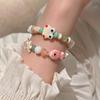 Cartoon Resin Frog Bracelet Korean Style Cute Bead Bracelet Cute Ceramic Fish Bracelet  Gift