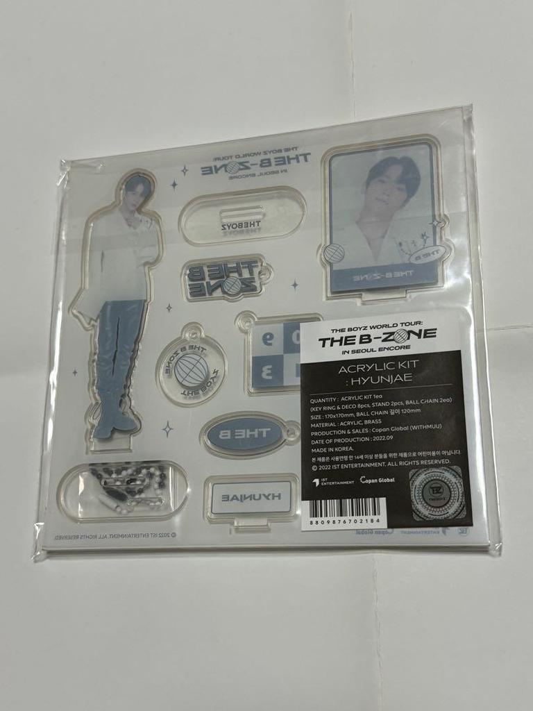 [Б/У] THEBOYZ Хёнджэ Акриловая подставка Акриловый брелок Сеул Uncon MD