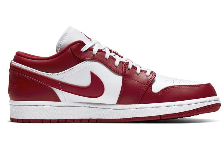 Jordan 1 Низкий Зал Красный Белый 553558-611