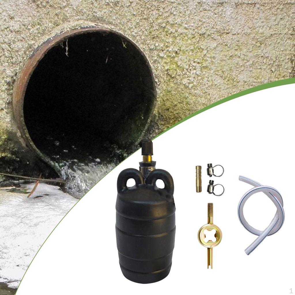 Надувная заглушка Испытательный шар для сантехники Давление для сантехников Обслуживающий персонал