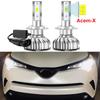 Для Toyota C-HR CHR CH-R 2016 2017 2018 светодиодные лампы для фар с чипами ACEM-X, автомобильные светодиодные фары дальнего и ближнего света
