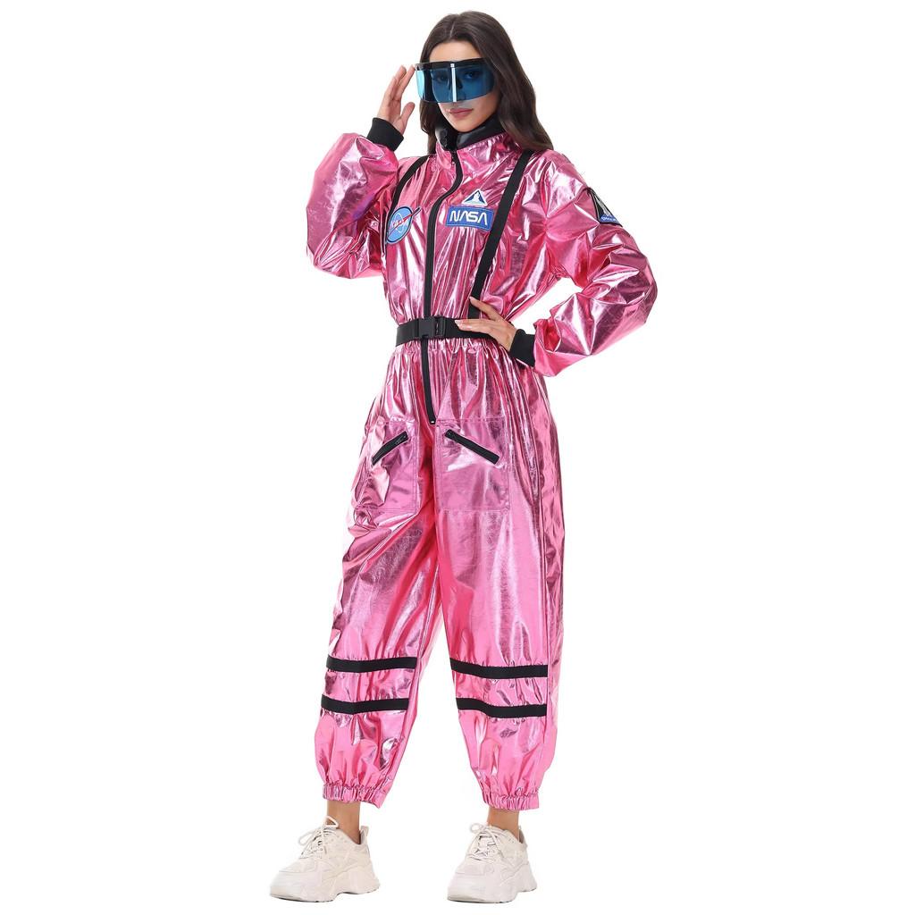 Space Explorer Cosplay Suit For Women With Cotton Material Halloween Party Costume