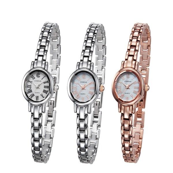 [Конрад] Серия CD005WM-Женские металлические часы, популярные корейские часы