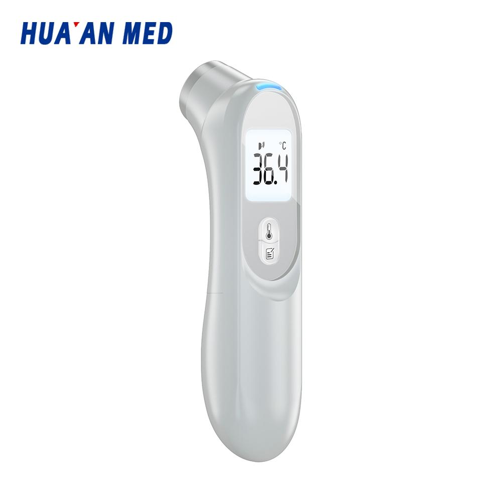 HUAAN MED Новейший ручной инфракрасный бесконтактный термометр для лба для измерения температуры тела