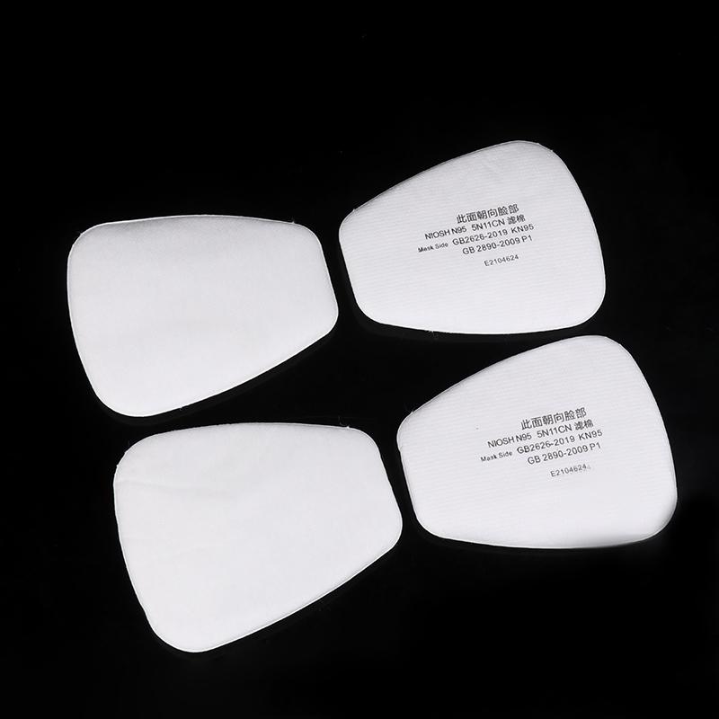 10 шт. Держатель бумажного пылевого фильтра 5N11 для химического распыления, покраски, респиратора 3M 6001/6200/7502/6800, аксессуары для противогаза