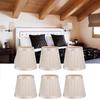 6PCS Modern Simple Chandelier Pendant Lamp Shade Cover Fabric Lampshade for Home Wall Light