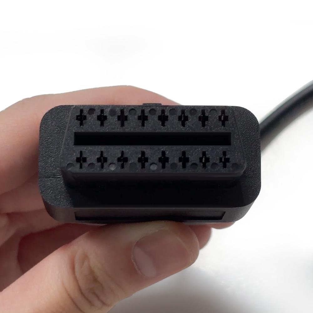 OBD2 Diagnostic Cable For Yanmar Engine System 6 Pin to 16 Pin For 24V Diesel Vehicles OBDII Car Diagnostic Adapter Connector