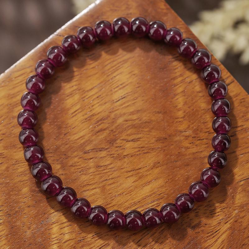 Натуральные камни 8 мм Рондель Гладкие драгоценные камни Браслеты из бусин для мужчин женщин Исцеляющий кристалл Эластичный браслет Подарок
