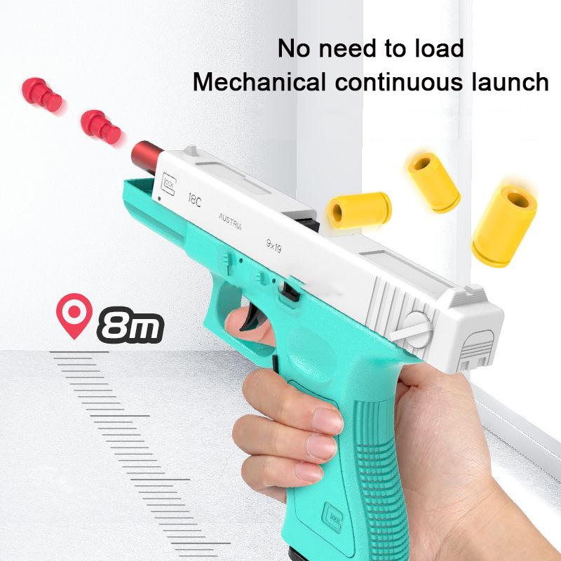 Автоматический пистолет Colt 1911 с функцией выброса гильз, игрушечный пистолет, пистолет G18, детский пистолет Armas CS, игрушечный пистолет