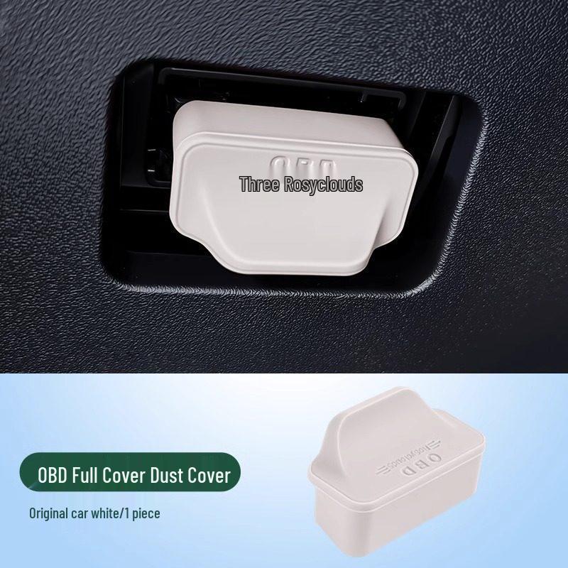Mercedes-Benz OBD Interface Silicone Cover: Waterproof Protector for GLC300L, C-Class, E-Class Interior Diagnostic Port.