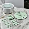 Многофункциональная овощерезка и сушилка для салата большой емкости