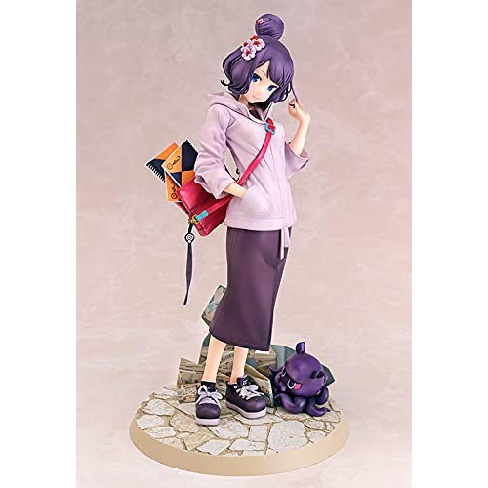 FateGrand Order ForeignerKatsushika Hokusai Heroic Spirit Traveling Costume Ver. Масштаб 17, ABS&PVC, окрашенная готовая фигурка P57572