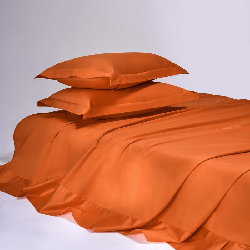 Комплект постельного белья из египетского хлопка 4/6 шт., роскошная простыня на резинке 1000TC, плоская простыня, наволочка, двуспальная кровать размера King Queen Size, мягкие комплекты постельного белья