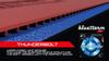 DONIC Blue Storm Z3 AL088 Table Tennis Red Size Rubber, Inverted, (AA), 2.1