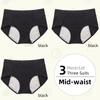 Mid Waist Pocket Physiological Panties Widened Side Leakage Prevention Women Panty Three Layers of Anti-leakage Lady Underwear Briefs