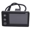 Electric Bike LCD Display Water Resistant Multifunctional Riding Display Meter Panel for 22.2mm