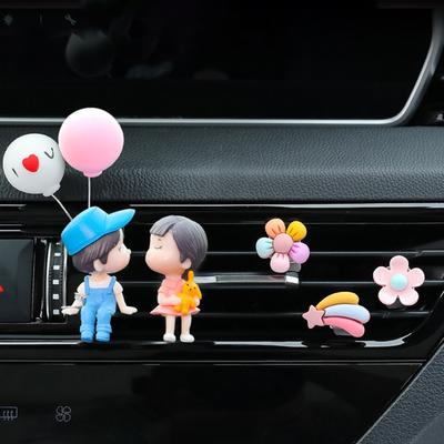 Автомобильный диффузор, зажим для вентиляционного отверстия, симпатичные автомобильные освежители воздуха, зажимы для вентиляционных отверстий, долговечные ароматизаторы, декоративные аксессуары для автомобиля для женщин и мужчин