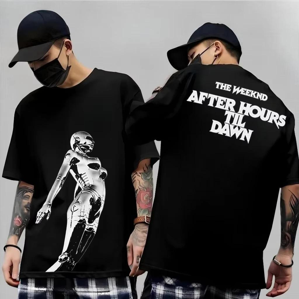 New The Weeknd 2026 After Hours Til Dawn World Tour Cotton Short Sleeves Tshirt Gift for Fans Unisex RB Style Tee Tops