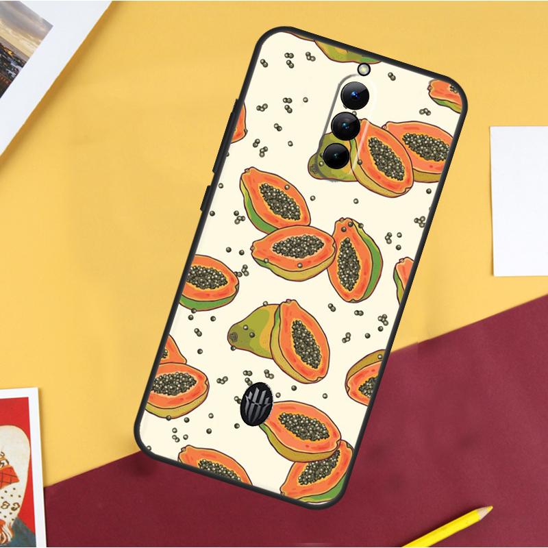 Avocado Pear Papaya Pomegranate Case For ZTE Nubia Red Magic 11 Pro 9 8 8S 9S 10S 10 Pro Plus 6R 6 7 6S 7S Pro 10 Air Cover