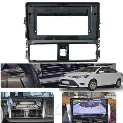 2Din 10.1'' Рамка для стерео радио, отделка панели, фасция для Toyota VIOS Yaris 2013-2017