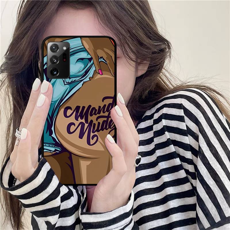 Сексуальный чехол для телефона с тату-девушкой и рукавом для Samsung Note 20 Ultra 10 pro lite plus 9 8 5 4 3 M 30s 11 51 31 31s 20 A7