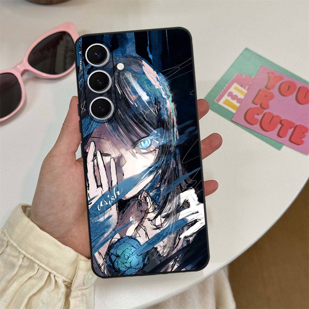 Чехол для телефона с изображением певицы Ado для Samsung S 24 Fe 25 Ultra Plus 20 Lite 21 30 22 23 24 22 Ultra 5G Fundas