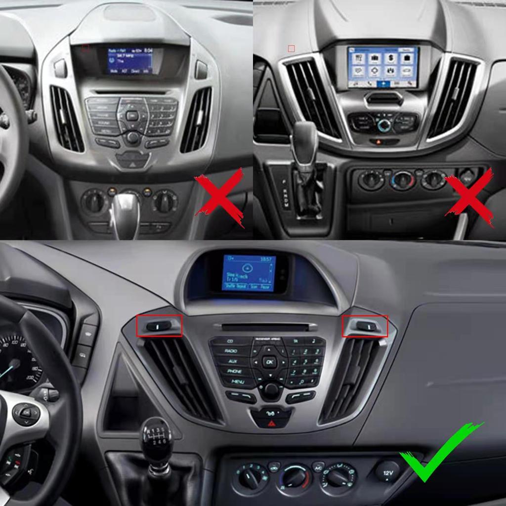 Автомобильное радио с 2Din Android для Ford Transit Tourneo Custom 2012-2021, мультимедиа Carplay, авто, Wi-Fi, головное устройство, стереонавигация, 2 + 32 ГБ