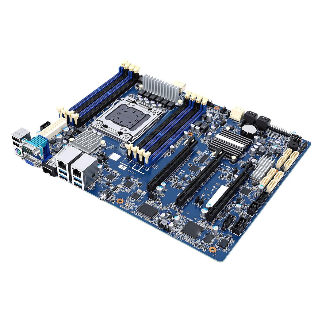Материнская плата GA 6PXSVT LGA 2011 4-канальная память DDR3 Поддержка SFP и 10-гигабитного сетевого интерфейса для Intel Xeon E5