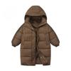 Children's Down Jackets Winter Men's and Women's Children's Mid-length Down Jackets for Older Children