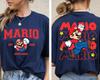 Футболка из серии Super Mario для мужчин и женщин, новая, летняя, хлопковая, стиль Y2K, модная, повседневная, оверсайз, с коротким рукавом, одежда для стритвира