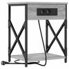 Nightstand Set (2 pcs) Grey Sonoma 41 x 31 x 51 cm Particleboard