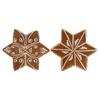 Steel star cookie cutter 6.5 cm