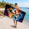 Pokémon Printed Swim Towel, Portable Water Absorbent Towel for Beach Camping Daily Bathroom Use