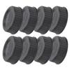 8-Pack Lens Rear Cover Body Caps for Nikon F-Mount Camera Lenses, Hard Plastic, Lightweight, Strong, and Expensive