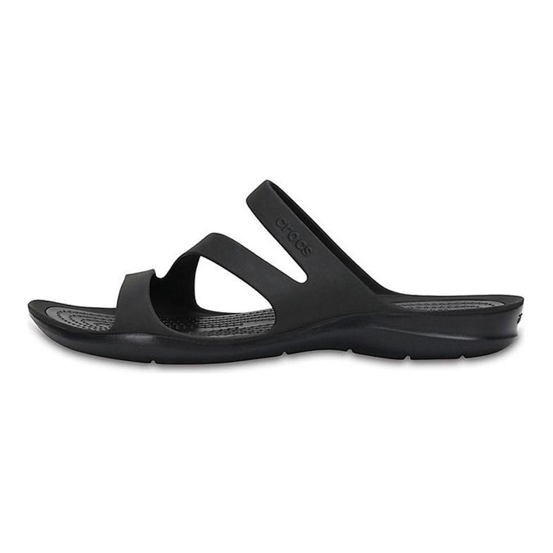 Crocs Шлепанцы Swiftwater 'Черные' Женские 203998-060