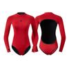 Womens 2mm Neoprene Full Bodysuit Wetsuit Snorkeling Freediving Swimming UV Protection