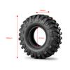 AXSPEED Aluminum Alloy 1.9inch Beadlock Wheel Rims Hubs OD 106/108mm Rubber Tires for Axial SCX10 D90 1/10 RC Crawler Car Parts