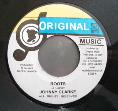 7-дюймовая пластинка JOHNNY CLARKE - Roots NONE Оригинальная музыка 2008 Ямайка Регги, Ска и Даб Б/У