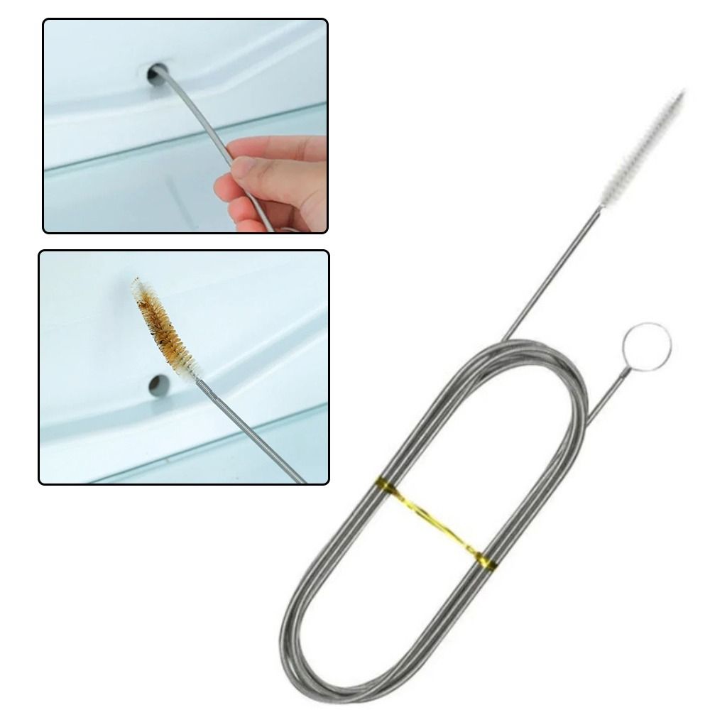 Bendable Brush Refrigerator Drain Dredge Water Dredging Tool Refrigerator Maintenance