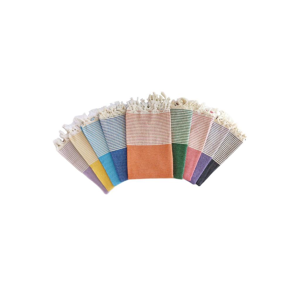 Пештемаль, 100% хлопок, темно-синий клетчатый узор, пляжное полотенце, банное полотенце