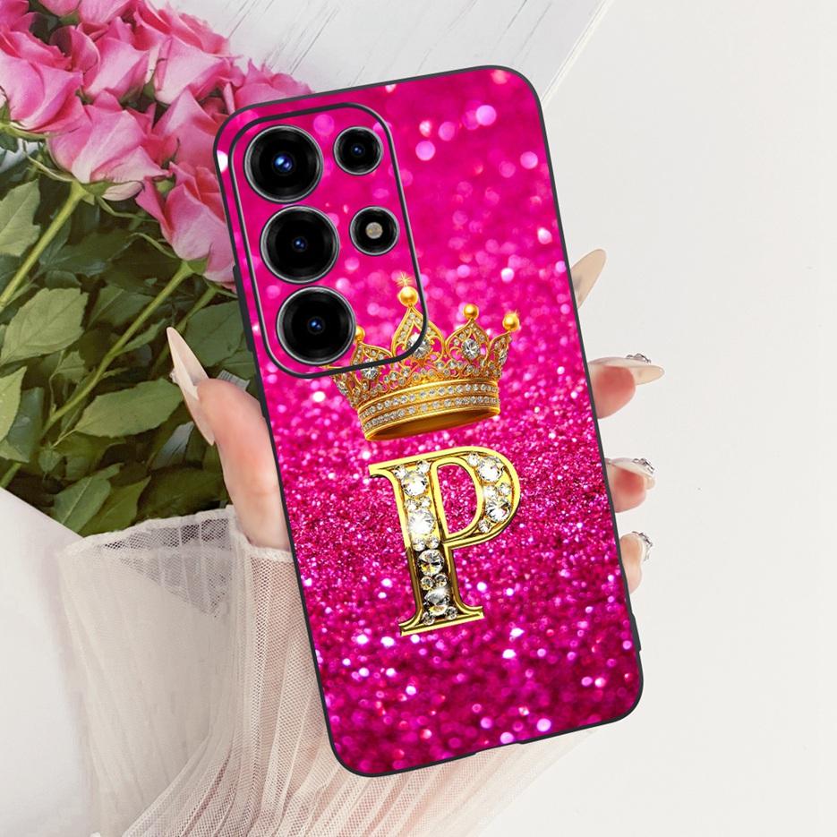 Для Itel Super 26 Ultra Чехол S688LN Стильный Чехол с Буквами-Коронами Мягкий Силиконовый Чехол для Телефона Для Itel S26 Ultra Super 26Ultra Fundas