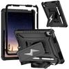 Для iPad (2025)/10.9 (2022) Чехол-подставка из ПК + силикона для планшета с плечевым ремнем