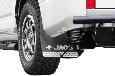 Задний комплект брызговиков Jaos Mudguard III Черный для Delica Diesel B622306R D5 19+