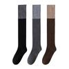 Women Thigh High Socks Over The Knee Wool Knit Warm Socks Thick Thermal Long Boot Stockings Autumn Winter Leg Warmer