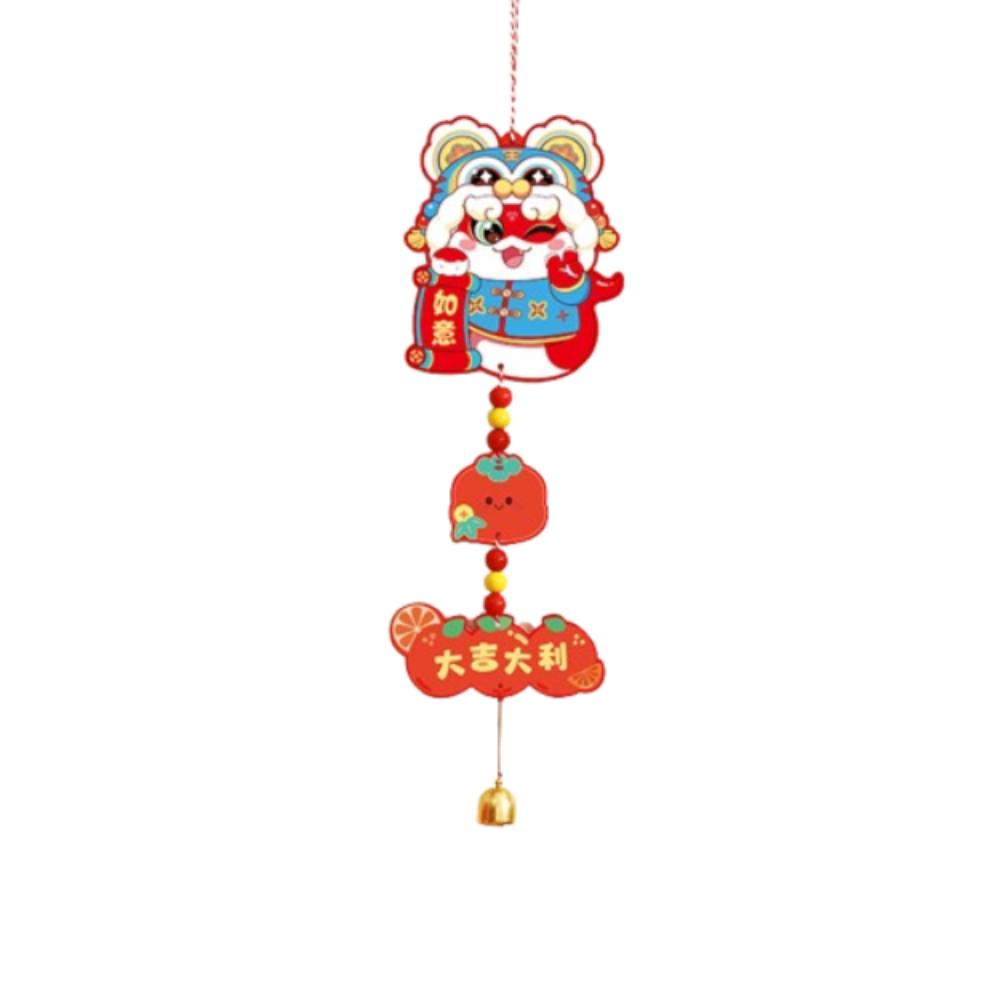 Blessing 2025 New Year Lucky Pendant Festival Fu Character Hanging Ornament  Home New Year Decor
