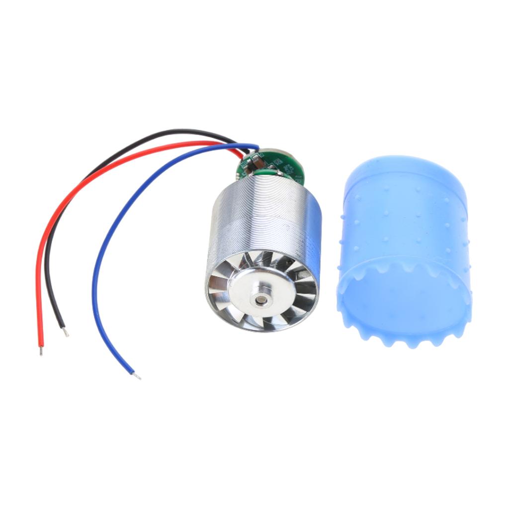 Эффективный двигатель Надежный металлический двигатель 12 В Бесщеточный двигатель 80 000 об/мин Мощный двигатель Простое управление для безлопастных вентиляторов