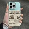 For Apple 16promax Mobile Phone Case New for IPhone15 Advanced 14pro Anti-fall 13 Newspaper 12/11