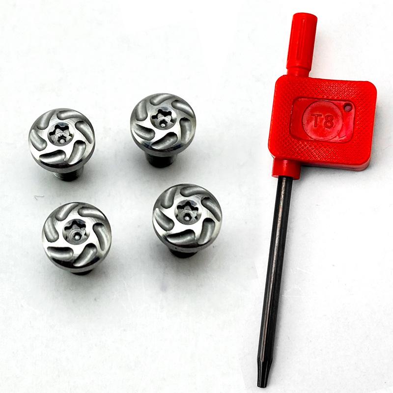 Индивидуальные 4 шт. 1911 винты для рукояток из нержавеющей стали с ЧПУ T8 Torx ключи для 1911 модели рукояток аксессуары